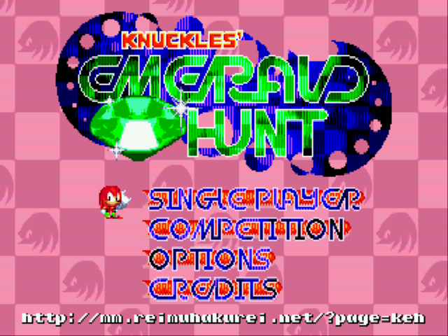 Play <b>Knuckles' Emerald Hunt</b> Online